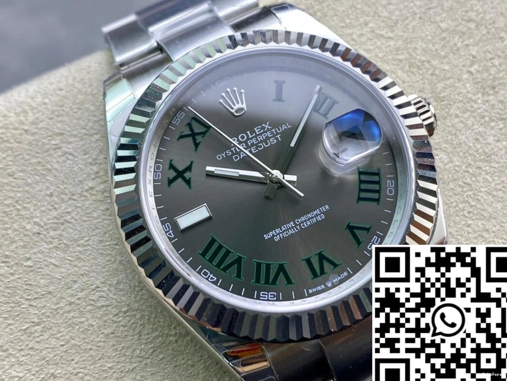 M126334-0021 Datejust Factory Dial Grey Rolex EW 0810